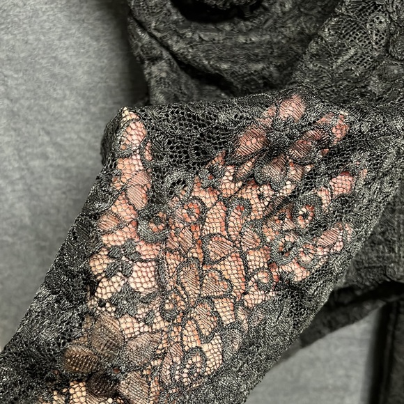 NWT -Mars The Label The Lace Asymmetric Trouser Set in Black - Size Small (8 UK) - Picture 12 of 15